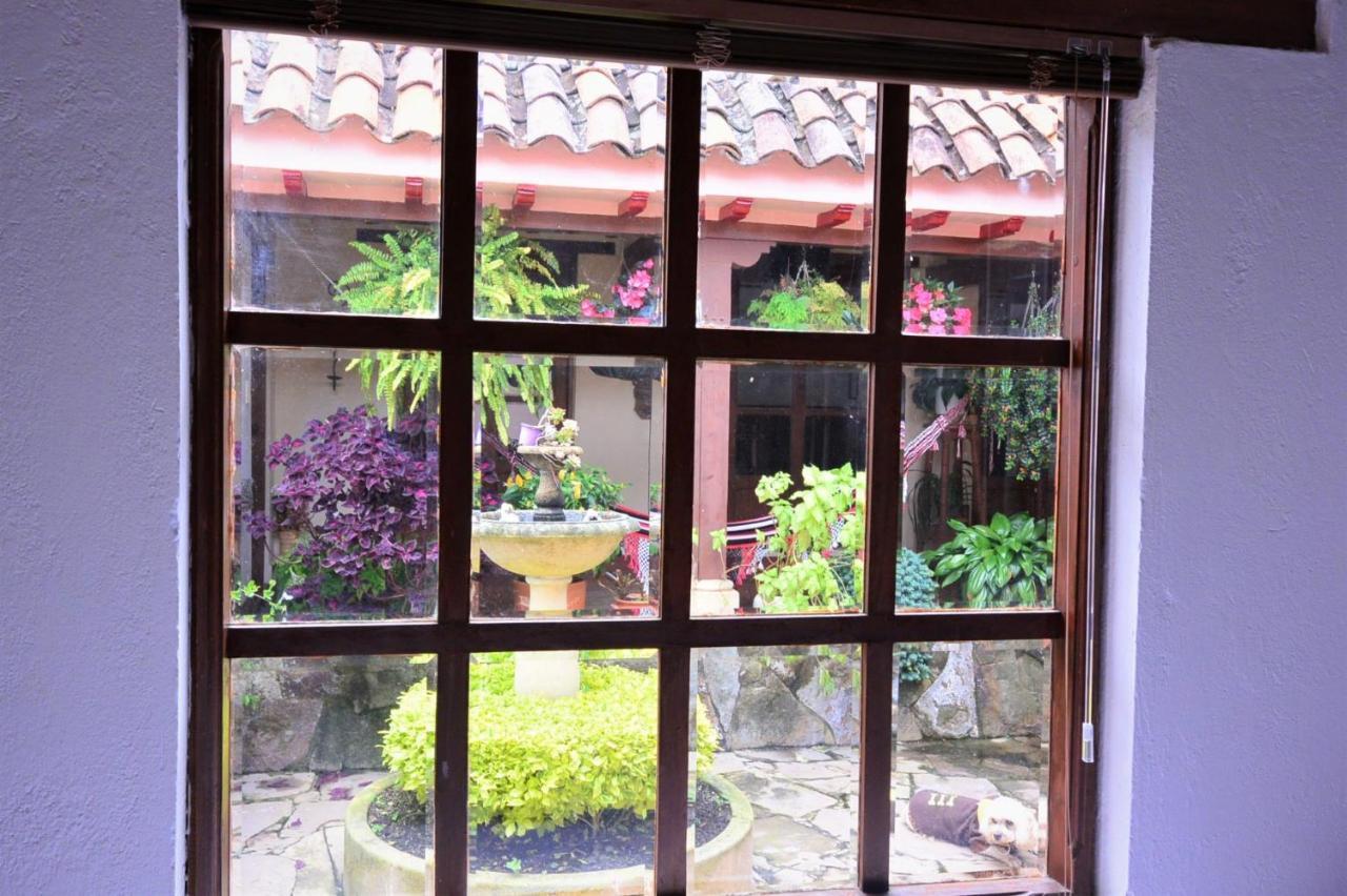 Hacienda El Pinar Del Viento Bed & Breakfast Villa de Leyva Luaran gambar